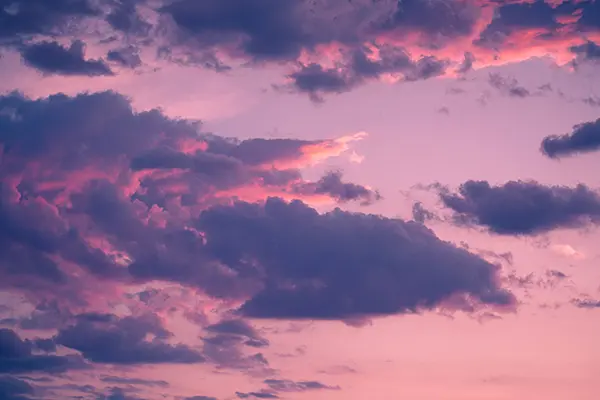 Clouds at dusk